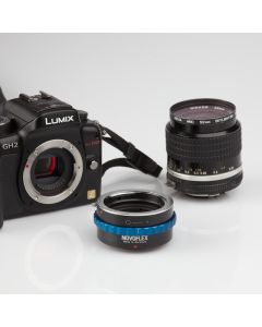NOVOFLEX Adapter: NIKON Objektiv til MicroFourThirds Kamera